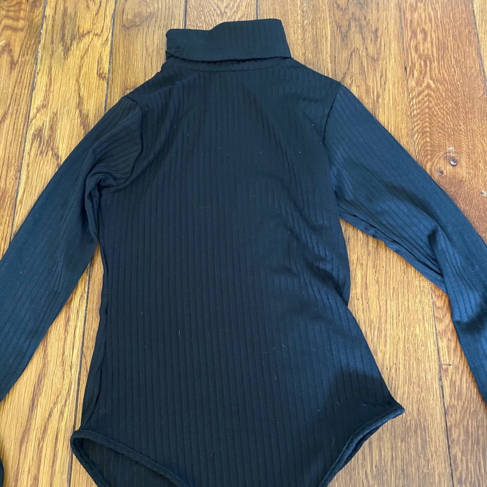Black Turtleneck bodysuit